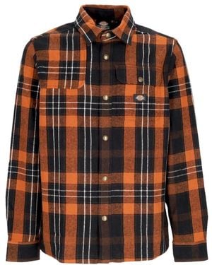 Dickies Nimmons Long Sleeve Shirt L/Shirt - Orange
