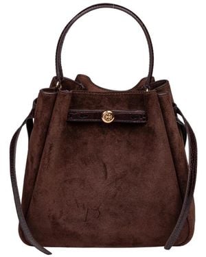 Tory Burch Bucket Bags - Marrone