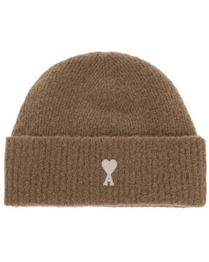 Ami Paris Beanies - Marron