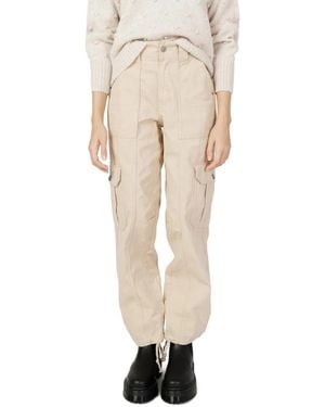 ONLY Straight Trousers - Natural