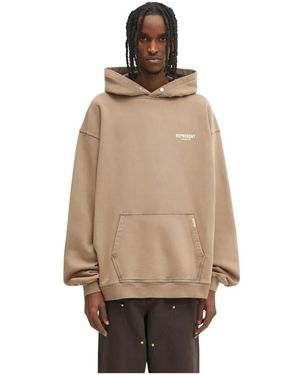 Represent Hoodies & Sweatvesten ,Katoen Owners Club Hoodie - Naturel