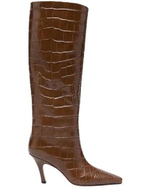 AMINA MUADDI Heeled Boots - Brown