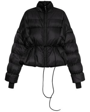 Rick Owens Donsjack Zeil - Zwart