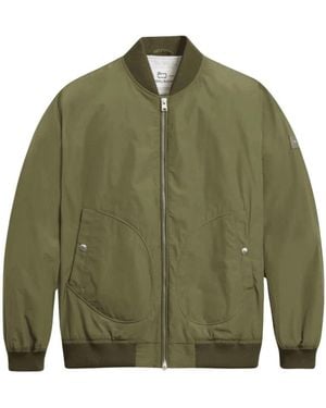 Woolrich Oak City Bomber - Groen