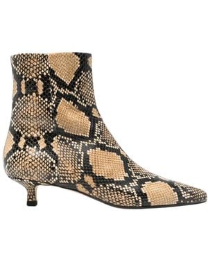 Aeyde Heeled Boots - Marron