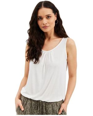 iN FRONT Sleeveless tops - Weiß