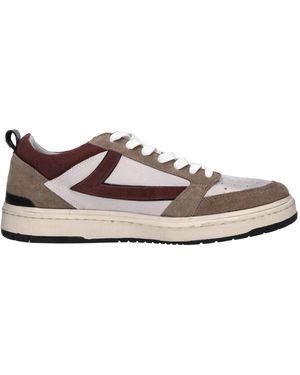 HTC Schoenen ,Veelkleurig ,Suède Sneakers Multi Colour - Roze