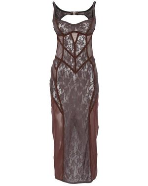 The Attico Party Dresses - Brown
