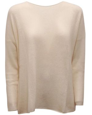 Biancalancia Round-Neck Knitwear - Neutro