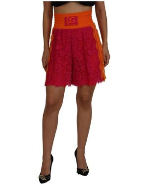 Dolce & Gabbana Short Shorts - Red