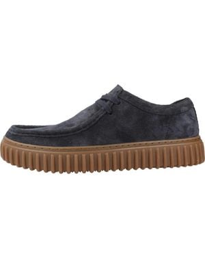 Clarks Laced Shoes - Bleu