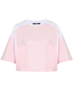 Balmain T-Shirts - Rosa