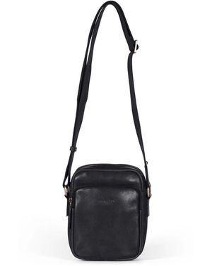Howard London Cross Body Messenger - Black