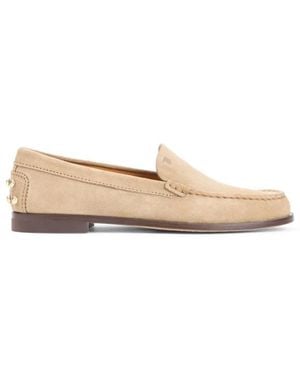Tod's Gommino Driving Mocassin Schuhe - Natur
