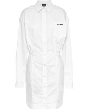 Marcelo Burlon Shirt Dresses - Bianco