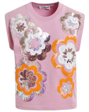 Essentiel Antwerp Sleeveless Tops - Rosa