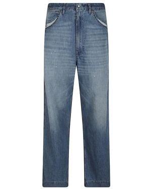 Maison Margiela Straight Jeans - Blue