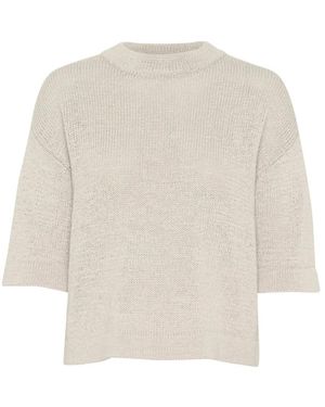Kaffe Kasevita Pullover Strik - Weiß