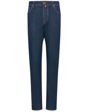Jacob Cohen Slim-Fit Jeans - Blauw