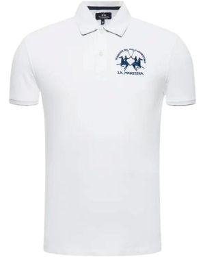 La Martina Polo Shirts - White
