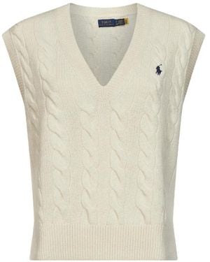 Polo Ralph Lauren Sleeveless Knitwear - Neutro