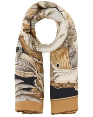 Ferragamo Silky Scarves - Neutro