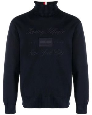 Tommy Hilfiger Turtlenecks - Azul