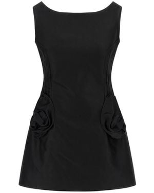 Magda Butrym 04 Cotton Mini Dress - Schwarz