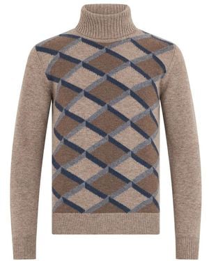 Fedeli Cashmere Knitwear - Grey