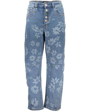 Desigual Straight Jeans - Azul