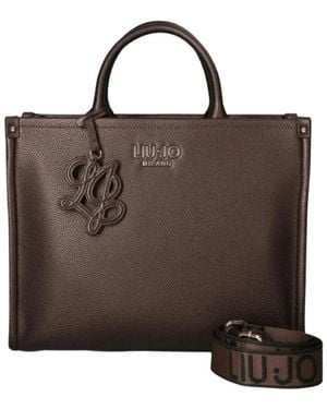 Liu Jo Tassen ,Bruin ,Ecs M Tote