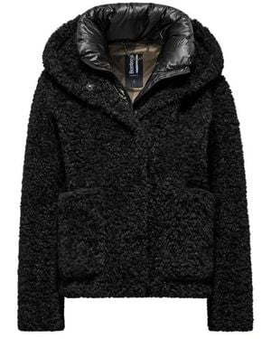 Bomboogie Faux Fur & Shearling Jackets - Black