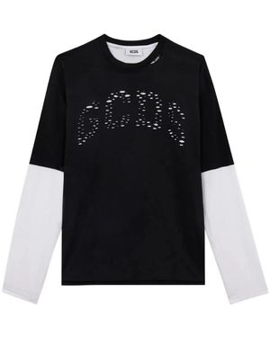 Gcds Long Sleeve Tops - Black