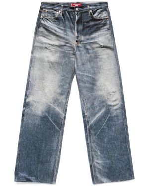 Junya Watanabe Straight Jeans - Blu
