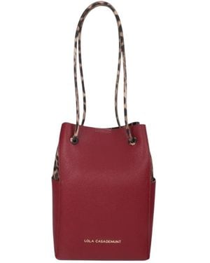 Lola Casademunt Shopping Bags - Red