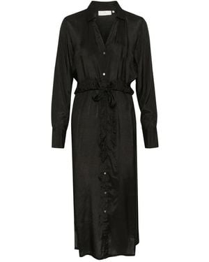Kaffe Shirt Dresses - Black