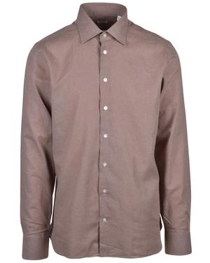 Borriello Casual Shirts - Marrone
