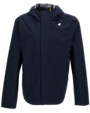 K-Way Fitness ,Blauw ,Rain Proof Jassen