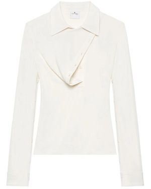 Courreges Long Sleeve Tops - Wit