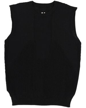 Rick Owens Truien & Vesten ,Zwart ,Wol Tanktop