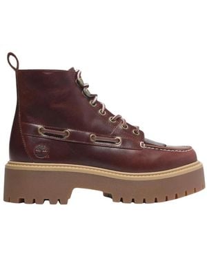 Timberland Lace-Up Boots - Brown