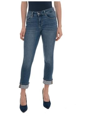 Liu Jo Cropped Jeans - Azul
