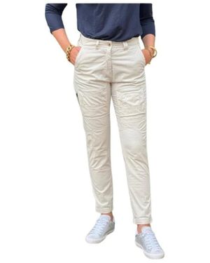 Aeronautica Militare Slim-Fit Trousers - Blue