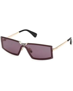 Max Mara Authentische Mm0118 Brille, Premium Qualität! - Lila