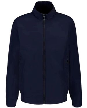 Roy Robson Leichte Blaue Sommerjacke Mit Strickeinsatz