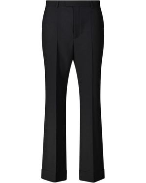 Valentino Wide Trousers - Black