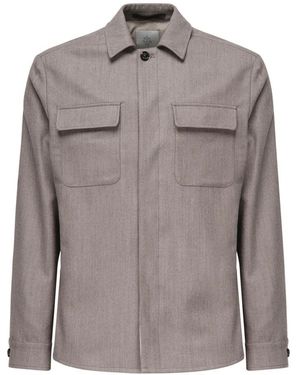 Eleventy Light Jackets - Grey