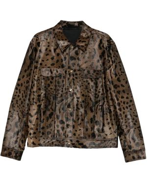 Salvatore Santoro Leather Jackets - Verde