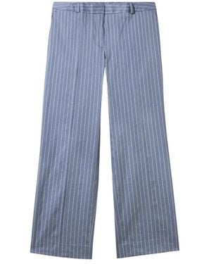 Brooks Brothers Wide Trousers - Blue