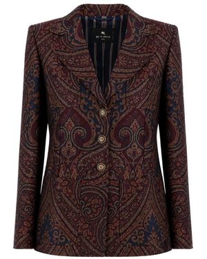 Etro Blazers - Marrón